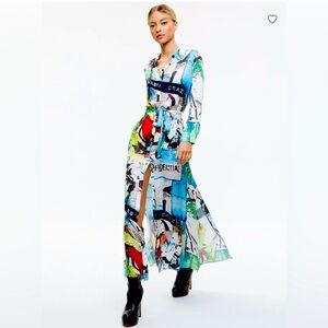 Alice & Olivia X Basquiat Chassidy Belted Shirtdress
Confidential M